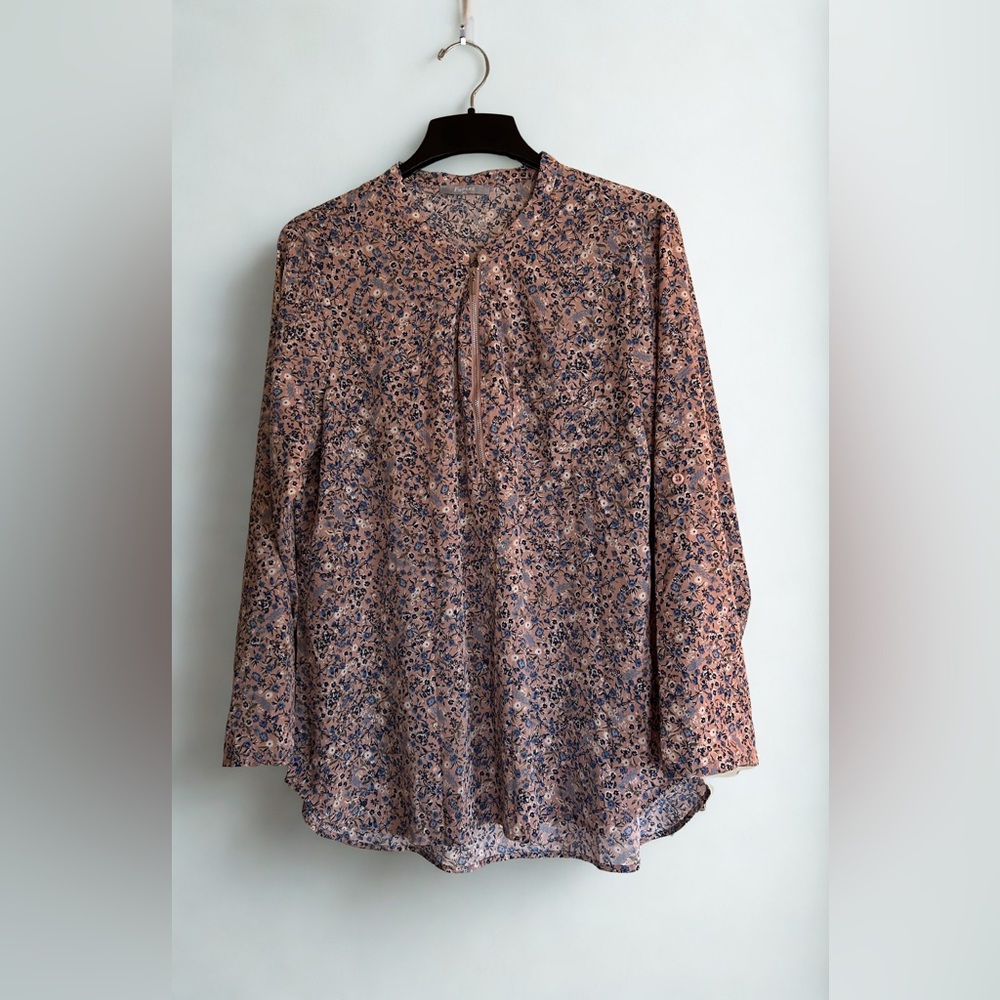 Elegant Floral Print Women's Blouse